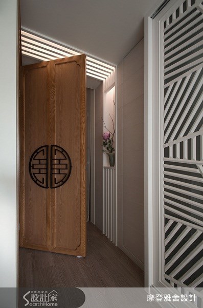 50坪中古屋(5~15年)＿新中式風走廊案例圖片＿摩登雅舍室內設計＿摩登雅舍_15之20