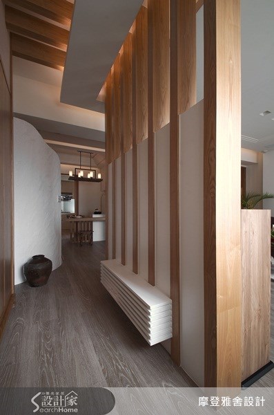50坪中古屋(5~15年)＿新中式風走廊案例圖片＿摩登雅舍室內設計＿摩登雅舍_15之8