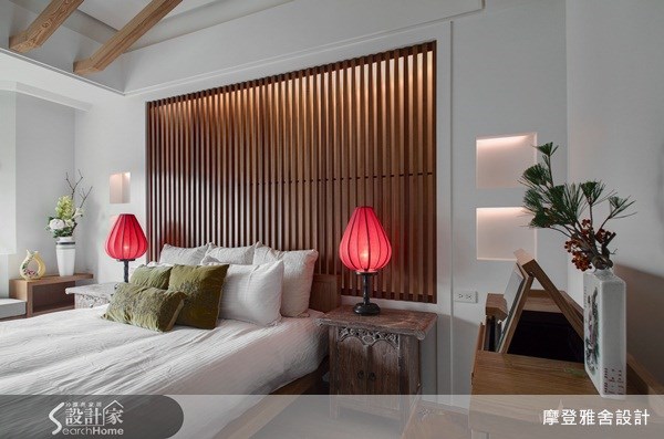50坪中古屋(5~15年)＿新中式風臥室案例圖片＿摩登雅舍室內設計＿摩登雅舍_15之23