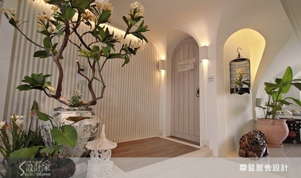 74坪新成屋(5年以下)＿南洋風玄關案例圖片＿摩登雅舍室內設計＿摩登雅舍_18之24