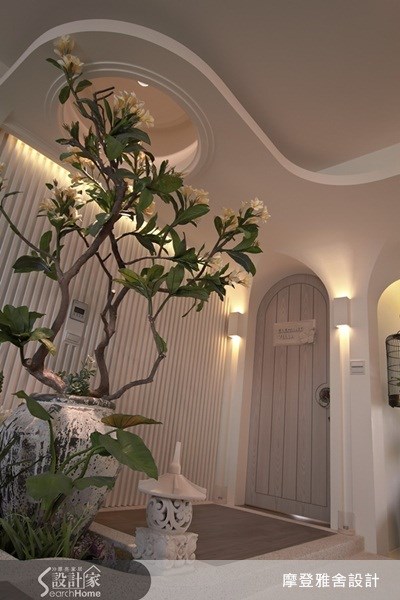 74坪新成屋(5年以下)＿南洋風玄關案例圖片＿摩登雅舍室內設計＿摩登雅舍_18之25