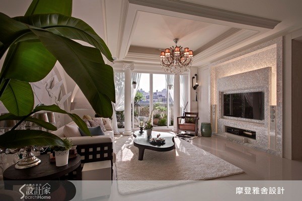 74坪新成屋(5年以下)＿南洋風客廳案例圖片＿摩登雅舍室內設計＿摩登雅舍_18之12