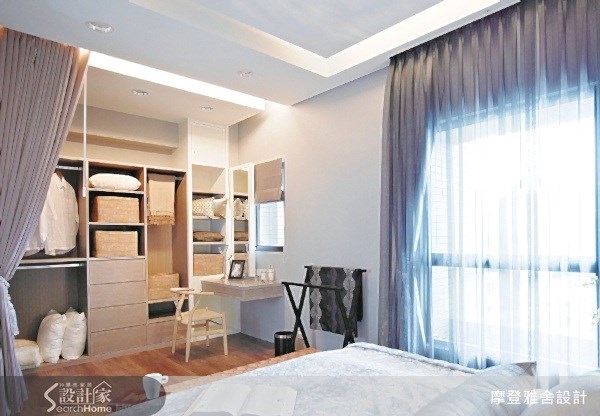 18坪新成屋(5年以下)＿現代風臥室案例圖片＿摩登雅舍室內設計＿摩登雅舍_16之8