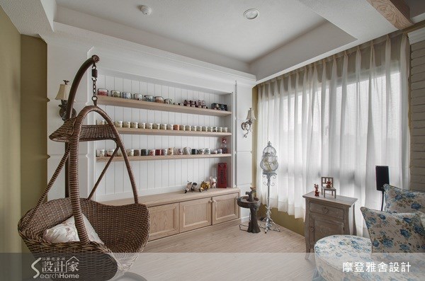 30坪新成屋(5年以下)＿鄉村風客廳案例圖片＿摩登雅舍室內設計＿摩登雅舍_19之18