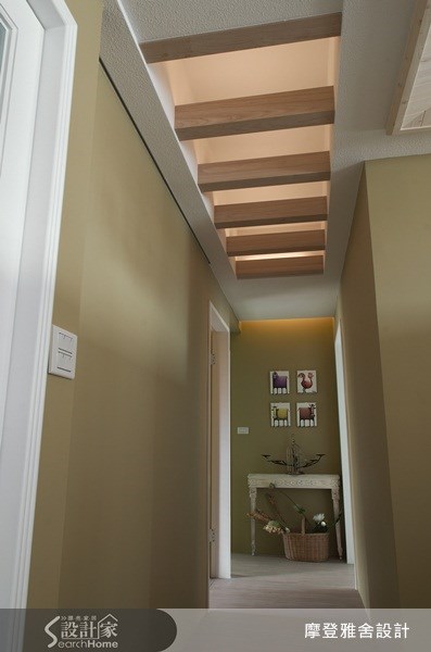 30坪新成屋(5年以下)＿鄉村風走廊案例圖片＿摩登雅舍室內設計＿摩登雅舍_19之20