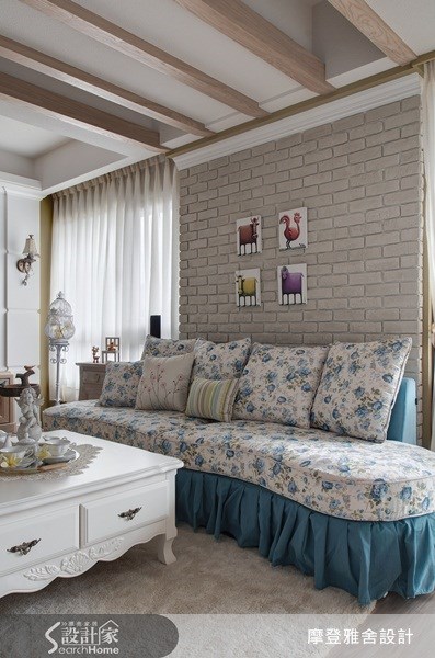 30坪新成屋(5年以下)＿鄉村風客廳案例圖片＿摩登雅舍室內設計＿摩登雅舍_19之26