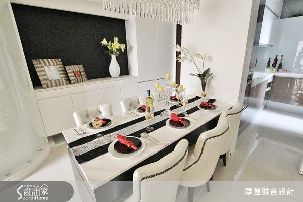 30坪新成屋(5年以下)＿現代風餐廳案例圖片＿摩登雅舍室內設計＿摩登雅舍_20之10