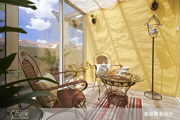 120坪新成屋(5年以下)＿鄉村風客廳庭院案例圖片＿摩登雅舍室內設計＿摩登雅舍_21之16
