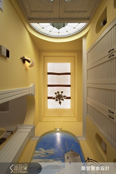 120坪新成屋(5年以下)＿鄉村風走廊案例圖片＿摩登雅舍室內設計＿摩登雅舍_21之21