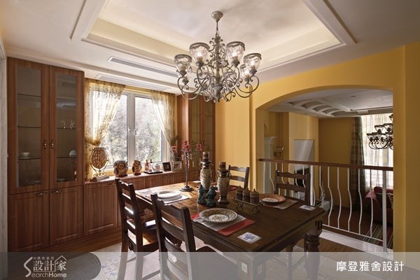 120坪新成屋(5年以下)＿鄉村風餐廳案例圖片＿摩登雅舍室內設計＿摩登雅舍_21之10