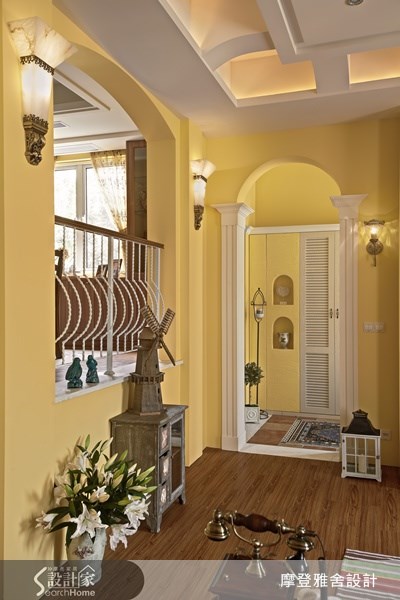 120坪新成屋(5年以下)＿鄉村風玄關案例圖片＿摩登雅舍室內設計＿摩登雅舍_21之2