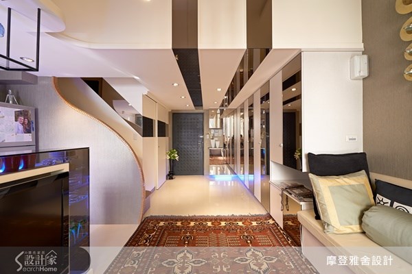 16坪中古屋(5~15年)＿現代風客廳案例圖片＿摩登雅舍室內設計＿摩登雅舍_24之1