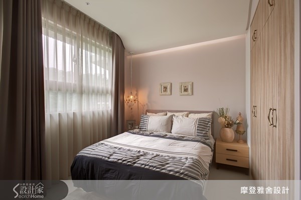 30坪新成屋(5年以下)＿鄉村風臥室案例圖片＿摩登雅舍室內設計＿摩登雅舍_25之9