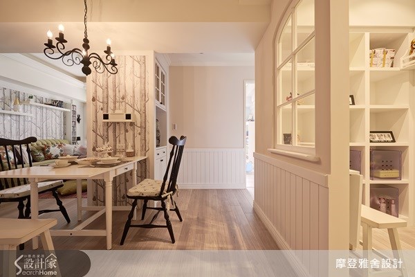 22坪新成屋(5年以下)＿鄉村風餐廳案例圖片＿摩登雅舍室內設計＿摩登雅舍_28之9