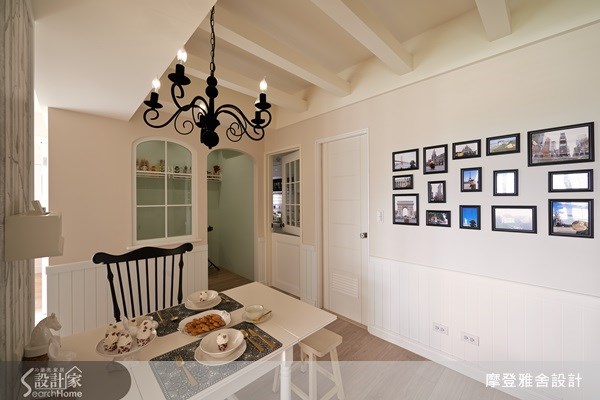 22坪新成屋(5年以下)＿鄉村風餐廳案例圖片＿摩登雅舍室內設計＿摩登雅舍_28之11