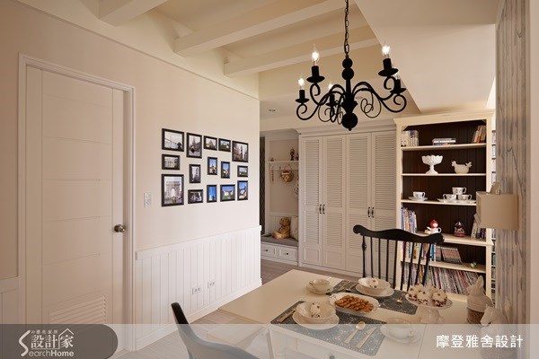 22坪新成屋(5年以下)＿鄉村風餐廳案例圖片＿摩登雅舍室內設計＿摩登雅舍_28之10