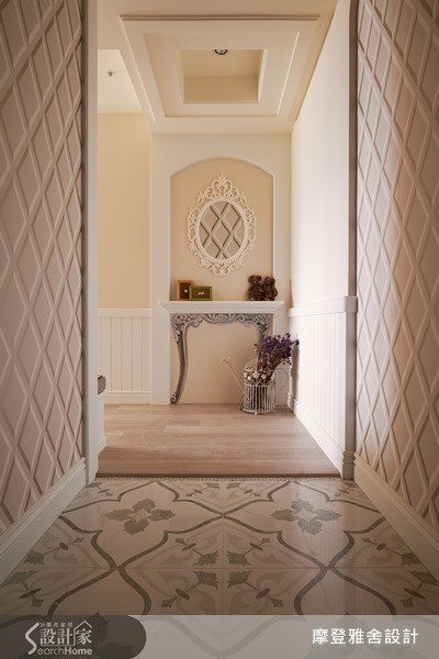 22坪新成屋(5年以下)＿鄉村風走廊案例圖片＿摩登雅舍室內設計＿摩登雅舍_28之2