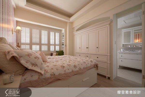 22坪新成屋(5年以下)＿鄉村風臥室案例圖片＿摩登雅舍室內設計＿摩登雅舍_28之13