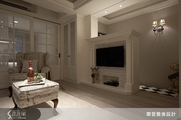 22坪老屋(16~30年)＿美式風客廳案例圖片＿摩登雅舍室內設計＿摩登雅舍_29之1
