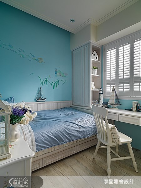 50坪新成屋(5年以下)＿鄉村風臥室案例圖片＿摩登雅舍室內設計＿摩登雅舍_30之25