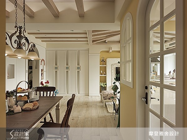 50坪新成屋(5年以下)＿鄉村風餐廳案例圖片＿摩登雅舍室內設計＿摩登雅舍_30之11