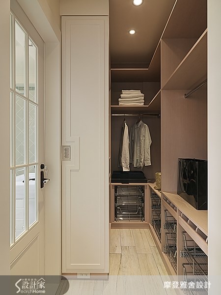50坪新成屋(5年以下)＿鄉村風更衣間案例圖片＿摩登雅舍室內設計＿摩登雅舍_30之28