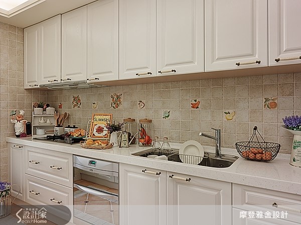 50坪新成屋(5年以下)＿鄉村風廚房案例圖片＿摩登雅舍室內設計＿摩登雅舍_30之22
