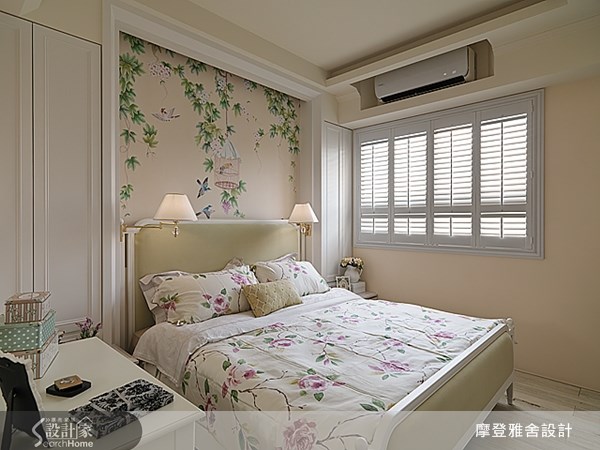 50坪新成屋(5年以下)＿鄉村風臥室案例圖片＿摩登雅舍室內設計＿摩登雅舍_30之23