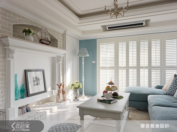 25坪老屋(16~30年)＿美式風客廳案例圖片＿摩登雅舍室內設計＿摩登雅舍_31之3