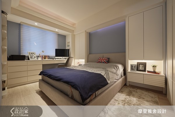 35坪老屋(16~30年)＿現代風臥室案例圖片＿摩登雅舍室內設計＿摩登雅舍_32之14