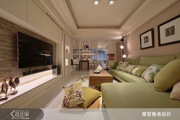 35坪老屋(16~30年)＿現代風客廳案例圖片＿摩登雅舍室內設計＿摩登雅舍_32之5