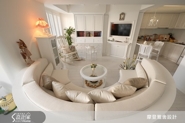 15坪新成屋(5年以下)＿美式風客廳案例圖片＿摩登雅舍室內設計＿摩登雅舍_33之13