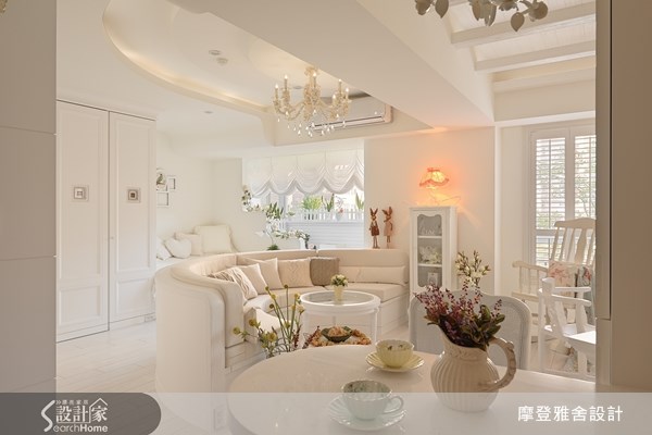15坪新成屋(5年以下)＿美式風客廳案例圖片＿摩登雅舍室內設計＿摩登雅舍_33之3