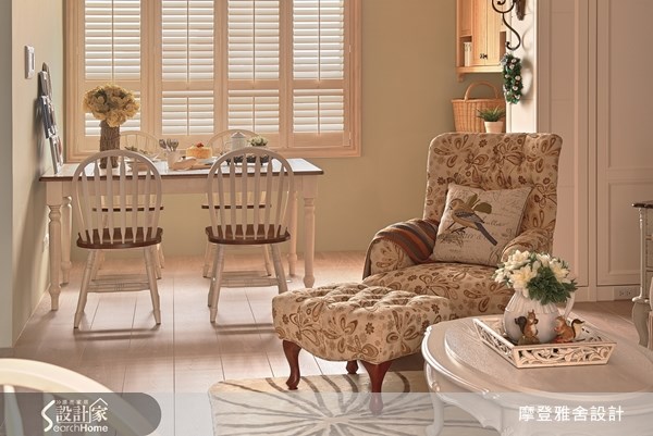 30坪新成屋(5年以下)＿鄉村風客廳案例圖片＿摩登雅舍室內設計＿摩登雅舍_34之8