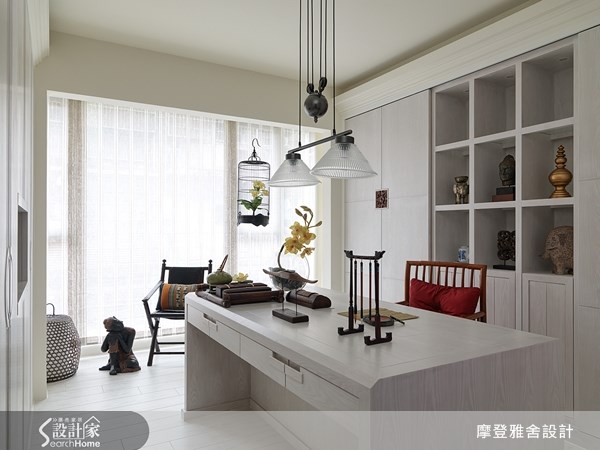 35坪老屋(16~30年)＿休閒風書房案例圖片＿摩登雅舍室內設計＿摩登雅舍_35之13