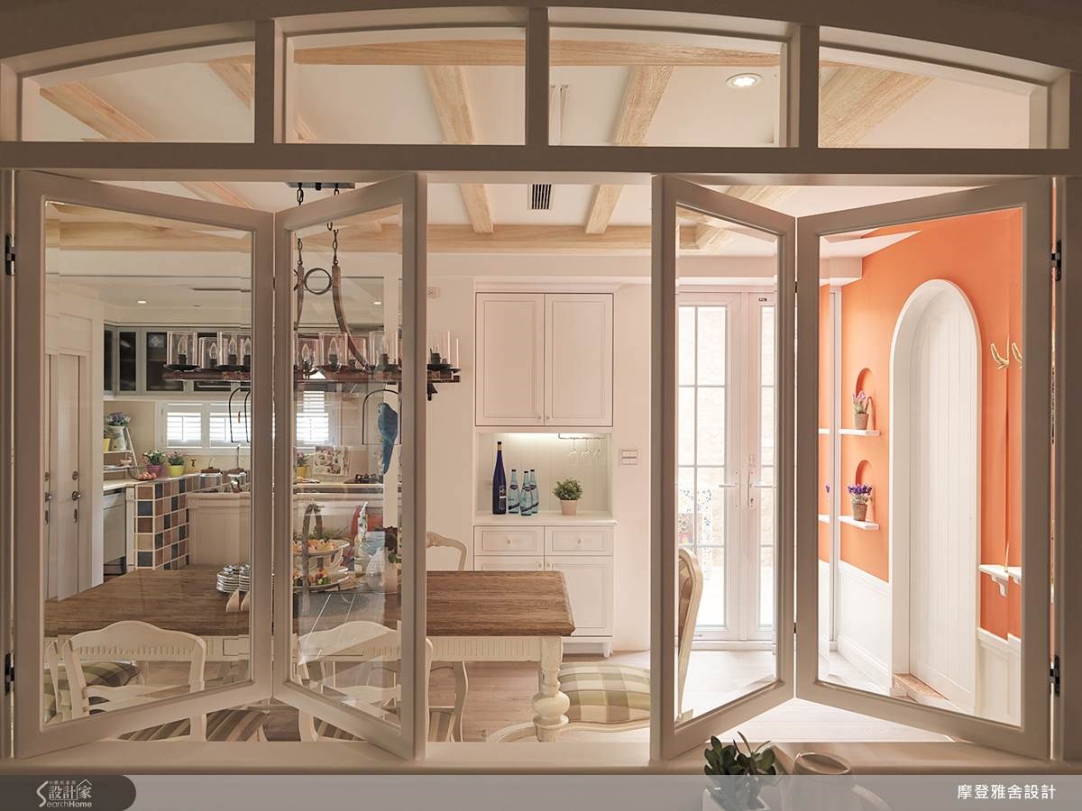 80坪中古屋(5~15年)＿鄉村風餐廳案例圖片＿摩登雅舍室內設計＿摩登雅舍_36之16