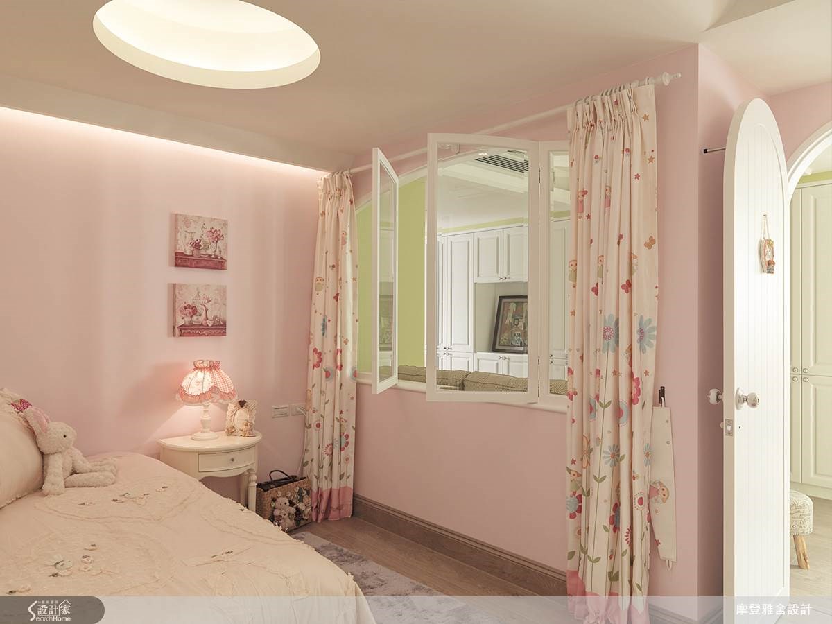 80坪中古屋(5~15年)＿鄉村風臥室案例圖片＿摩登雅舍室內設計＿摩登雅舍_36之23