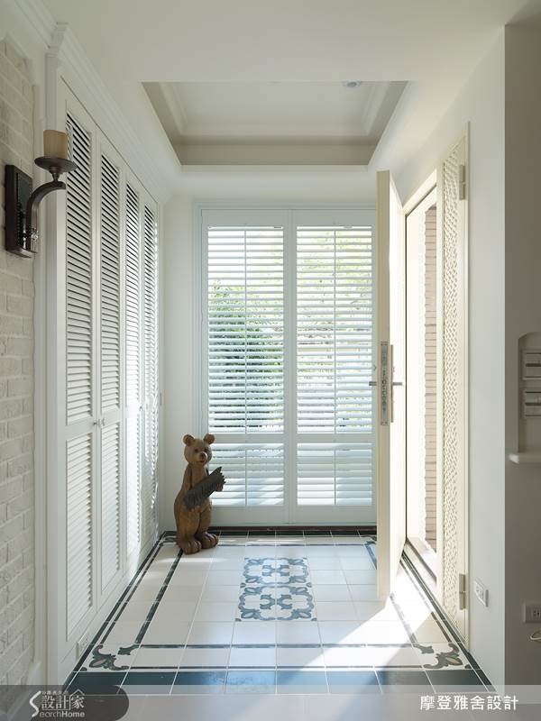 80坪中古屋(5~15年)＿鄉村風走廊案例圖片＿摩登雅舍室內設計＿摩登雅舍_36之1