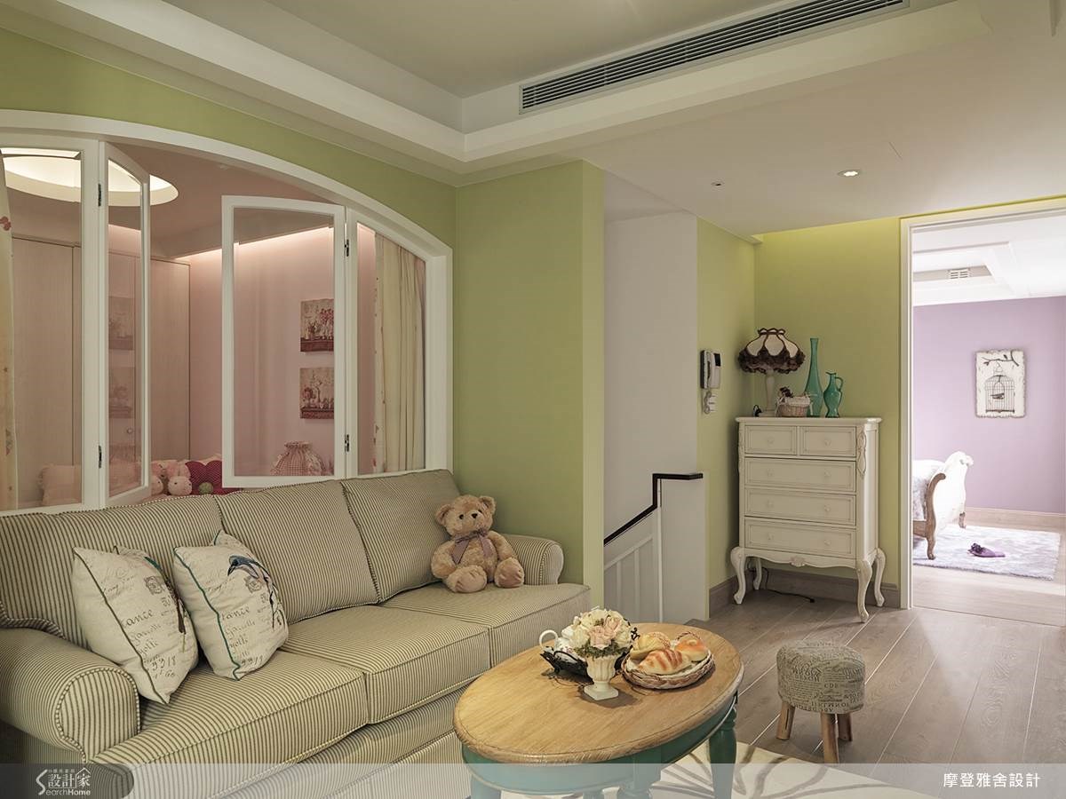 80坪中古屋(5~15年)＿鄉村風客廳案例圖片＿摩登雅舍室內設計＿摩登雅舍_36之18