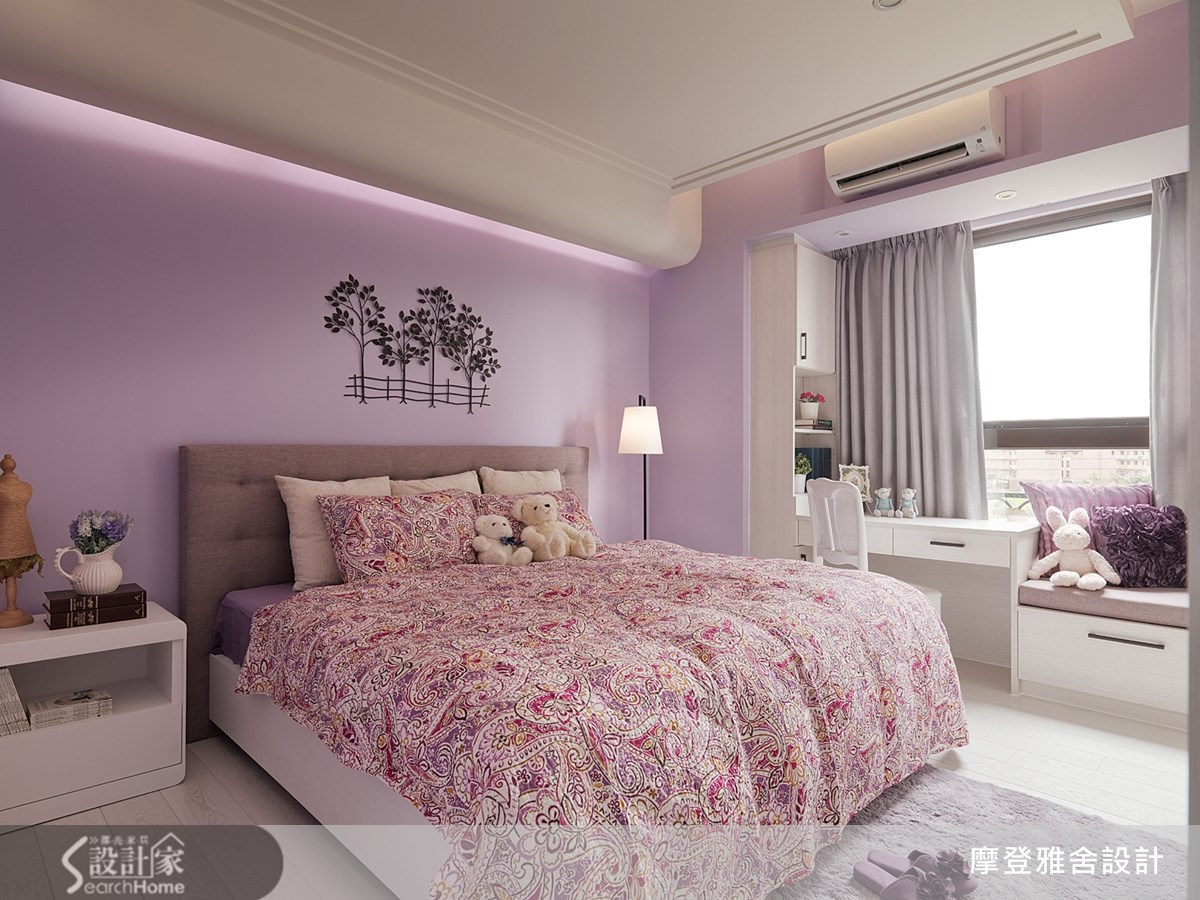 27坪新成屋(5年以下)＿鄉村風臥室案例圖片＿摩登雅舍室內設計＿摩登雅舍_38之12