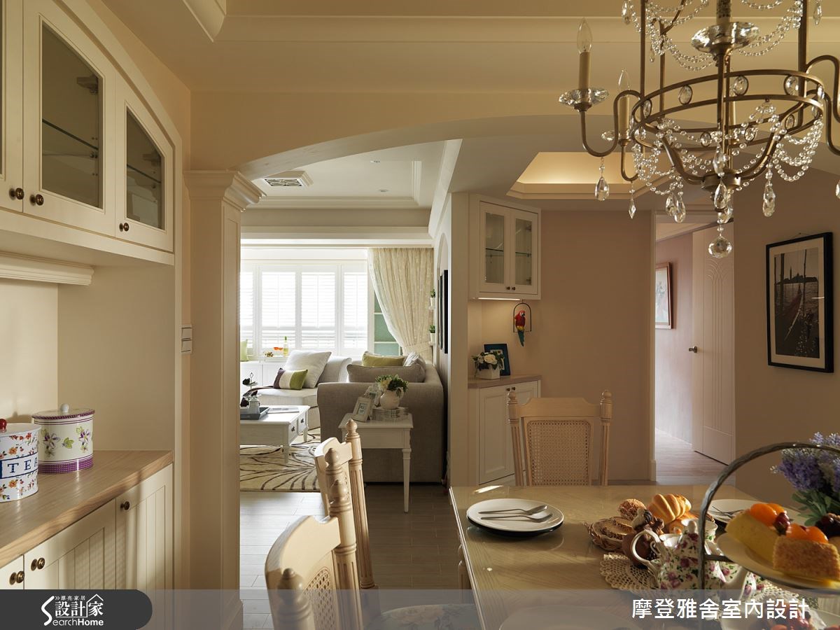 40坪老屋(16~30年)＿鄉村風餐廳案例圖片＿摩登雅舍室內設計＿摩登雅舍_41之13