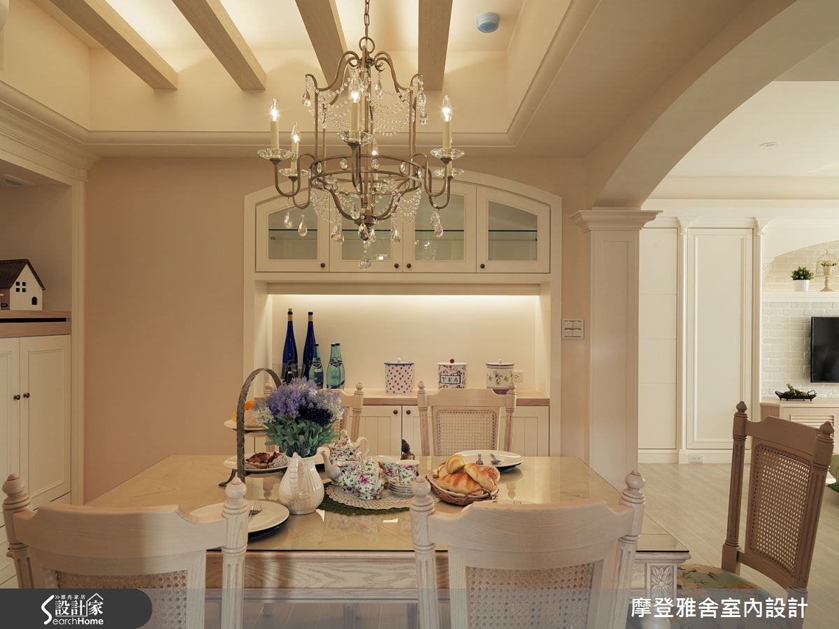 40坪老屋(16~30年)＿鄉村風餐廳案例圖片＿摩登雅舍室內設計＿摩登雅舍_41之14