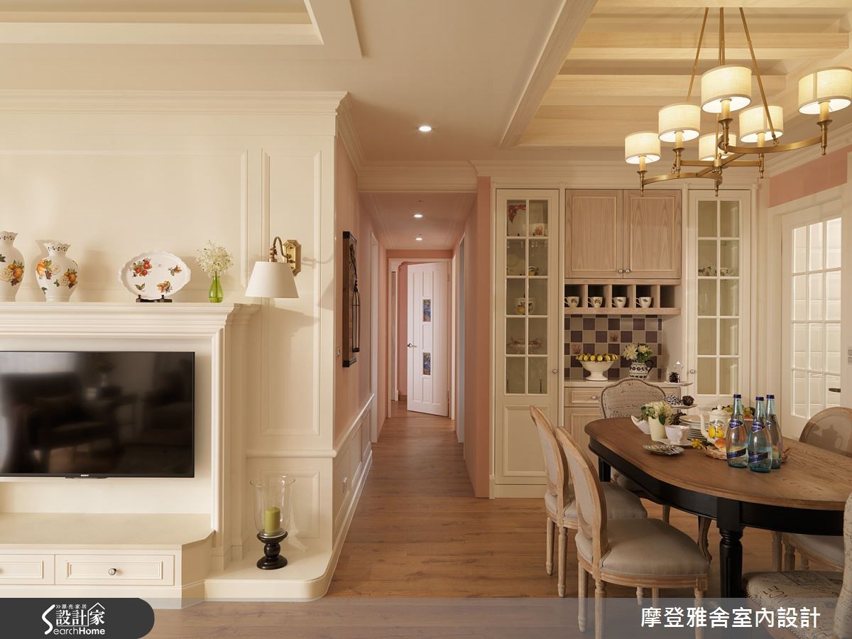 40坪新成屋(5年以下)＿美式風餐廳案例圖片＿摩登雅舍室內設計＿摩登雅舍_42之2