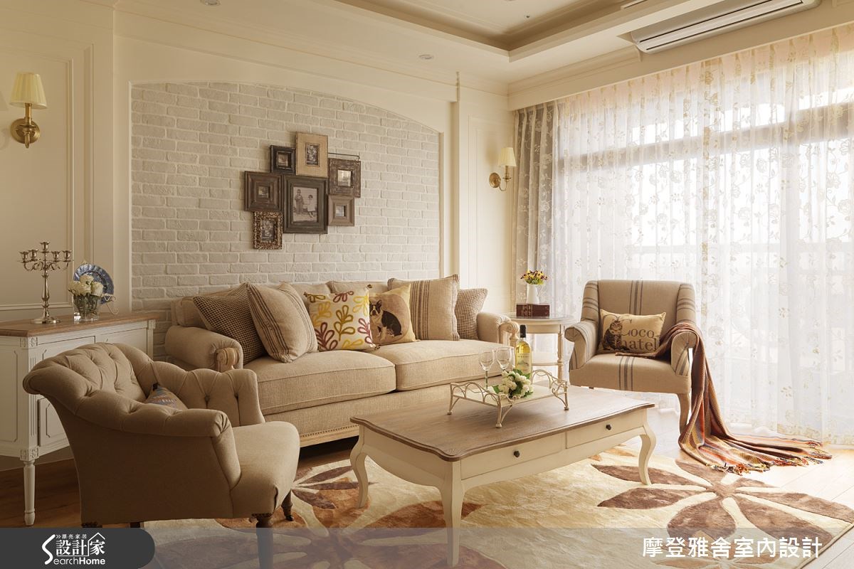 40坪新成屋(5年以下)＿美式風客廳案例圖片＿摩登雅舍室內設計＿摩登雅舍_42之5