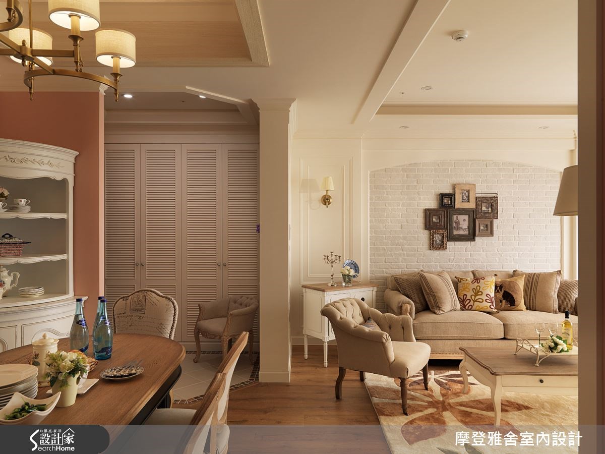40坪新成屋(5年以下)＿美式風餐廳案例圖片＿摩登雅舍室內設計＿摩登雅舍_42之7