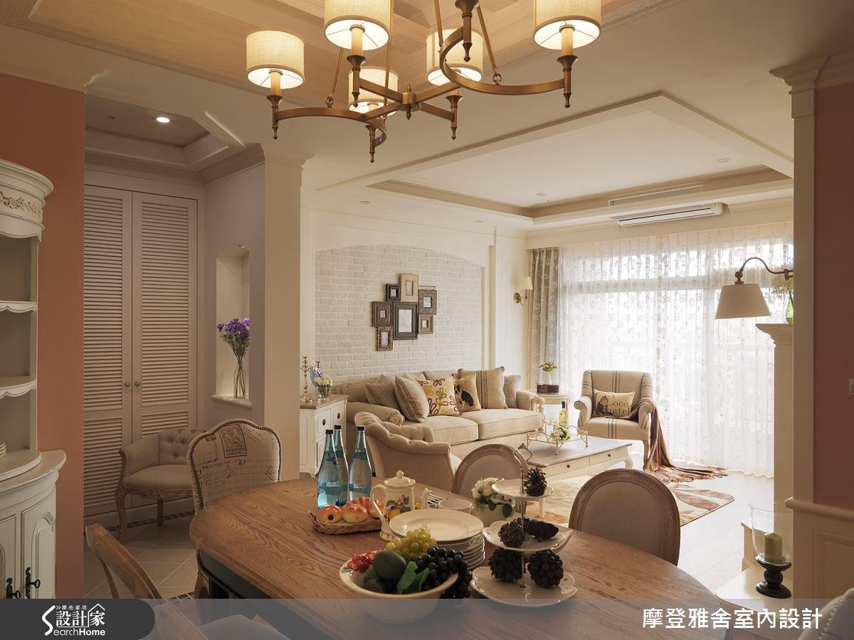 40坪新成屋(5年以下)＿美式風餐廳案例圖片＿摩登雅舍室內設計＿摩登雅舍_42之8