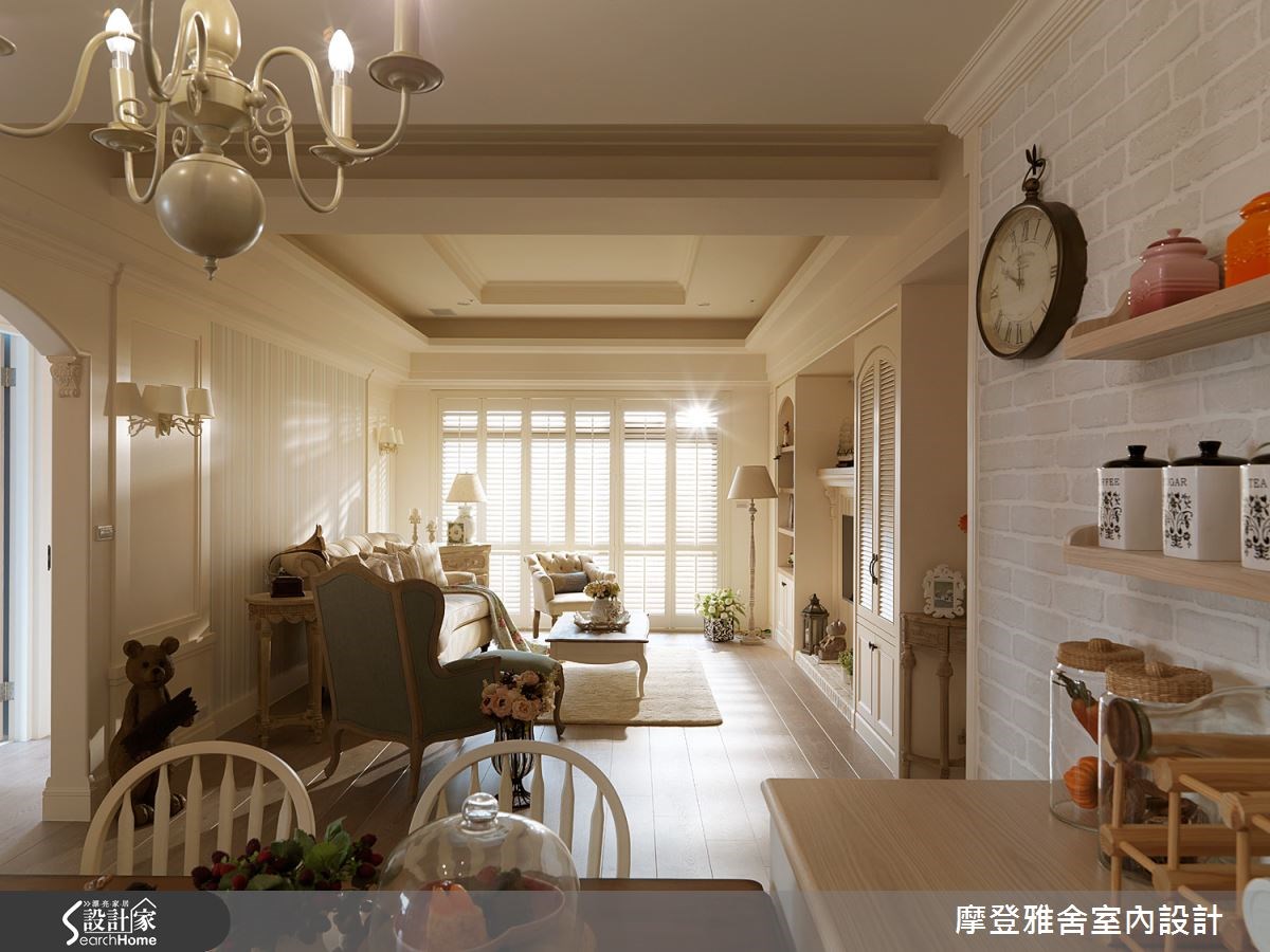 50坪新成屋(5年以下)＿鄉村風餐廳案例圖片＿摩登雅舍室內設計＿摩登雅舍_43之12