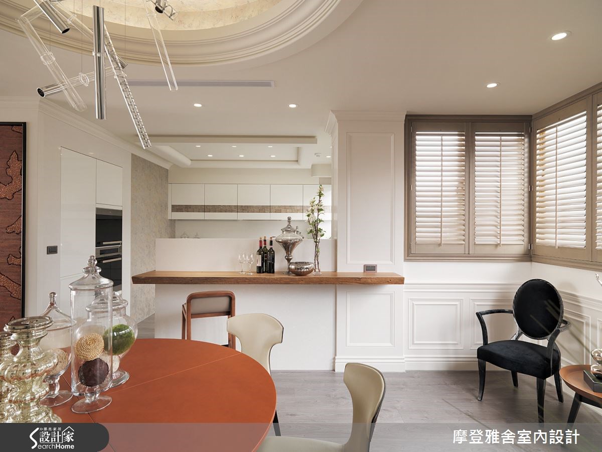 60坪中古屋(5~15年)＿新中式風餐廳案例圖片＿摩登雅舍室內設計＿摩登雅舍_44之18