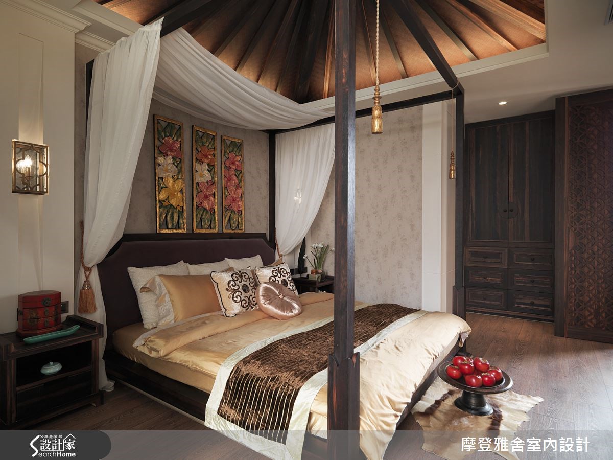 60坪中古屋(5~15年)＿新中式風臥室案例圖片＿摩登雅舍室內設計＿摩登雅舍_44之24