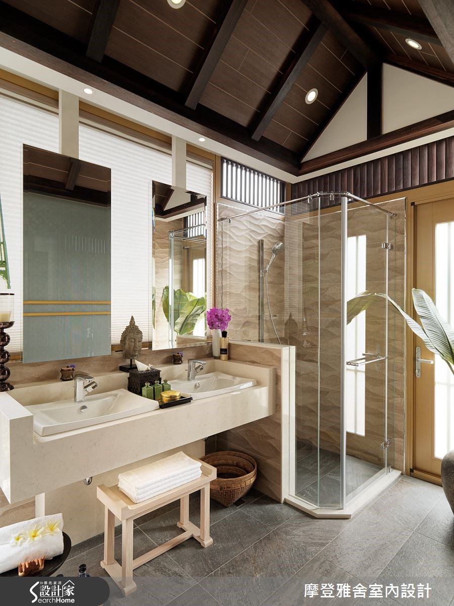 60坪中古屋(5~15年)＿新中式風浴室案例圖片＿摩登雅舍室內設計＿摩登雅舍_44之26